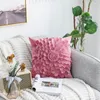 Kissen mit weicher Haptik, Spleißen, bequemer Couchbezug mit künstlichen Blumen für das Wohnzimmer