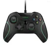 Controladores de jogo Controlador de Wired USB Controle para Microsoft Xbox One Gamepad Slim PC Windows Mando Joystick