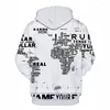 Sweat à capuche homme sweat à capuche homme sweat à capuche 3d russie imprimer Anime Hip Hop vêtements Streetwear automne Style pull