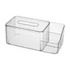 Weefselboxen servetten 1 pc's doos huisdier transparant zichtbare opslag grote capaciteit servet servet kast organisator voor badkamer/woonkamer