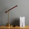 Table Lamps Nordic Style Simple Small Modern Designe Wooden Foldable Bedroom Desk Lamp Creative Romantic Decoration Lights