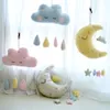 Pillow Nursery Decoration Cloud Moon Hanging Decorative Children Boy Girls Room Decor Kids Wall Canopy