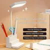 Lampes de table Led lampe de bureau tactile 3 couleurs réglable en continu pliable chambre étude chevet lecture Protection des yeux USB LightsTable