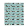 Blankets Cute Dog Blanket Soft Cartoon Fleece Warm Home Furnishing H Full Size