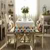 Table Cloth Modern Style Colourful Tablecloth Home Coffee Mat Tea Pad Natural Cup Dinning Decorate Blanket Antependium
