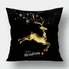 Pillow ! Black Christmas Nordic Fresh Simple Pillowcase Car Cover Sofa Case