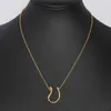 Pendant Necklaces Simple Letter Necklace Fashion Link Chain Luxury Gold Color Birthday Gift To Her