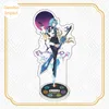 Schlüsselanhänger Anime Figur Genshin Impact Ganyu Venti Hutao XiaoAcryl Standmodell Platte Schreibtisch Dekor Stehendes Schild Schlüsselanhänger für Fans Geschenke