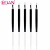 Kits d'art d'ongle BQAN 5pcs / Set Tête de silicone Sculpture Pen 3D Sculpture DIY Glitter Poudre Liquide Manucure Dotting Brush Tips Outil