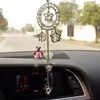 Decoraciones interiores Accesorios para automóviles Colgante Estrella de cinco puntas Cisne Adorno colgante Espejo retrovisor Agua Escorpión Cristal