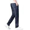 Men's Jeans Fashion Ice Silk Men Modal Loose Straight Business Pants Mens Summer ThinMen's Drak22