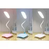 Table Lamps LED Lamp USB Rechargeable Desk Bright Office Top Lanterns For Reading Book Lights