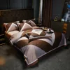 Bedding Sets Set 1200TC Egyptian Cotton Soft Duvet Cover Bedspread With Pillowcase Bed Sheet Luxury Artistic Life
