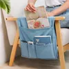 Storage Bags Canvas Useful Hanging Sofa Side Bag Thick Armrest Organizer Innovation Design For Recliner