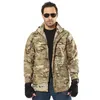 Vestes pour hommes Veste de camouflage militaire Vêtements pour hommes Coupe-vent tactique de l'armée américaine Sweat à capuche Field Outwear Casaco MasculinoMen's