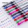 Yüksek kaliteli çoklu renk büyük kapasiteli mürekkep jeli kalem öğrenci okul ofis kırtasiye ince silindir top kalemi yeni
