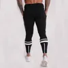 Мужские брюки хлопковые бегуны мужчины 2023 Мужские повседневные спортивные штаны. Тяжелые брюки Твердые брюки скинни.