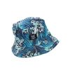 Brede rand hoeden volwassen mannen dames katoen dubbele zijde emmer hoed jassense stijlvolle folk sublimatie visser hiphop sport panama gorros