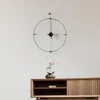 Wall Clocks Household Mute Modern Clock Nordic Spanish Style Creative Personality Simple Fashion Living Room Large-size