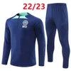 طقم بدلة رياضية لكرة القدم للرجال والأطفال من Inter 22 23 بدلة تدريب كرة القدم للرجال والأولاد من Chal Futbol Survetement Foot Tuta