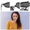 Lunettes de soleil rétro polygone petit rond Steampunk femmes Punk UV400 lentille océan nuances soleil clair dégradé lunettes mode hommes D6C4Sunglasses Samu