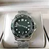 VSF MAKER MANS WATCH SUPRESS 42 مم Ocean 300m Bond 007 Green Dial Diving Series Hoter