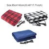 Battaniye 12v elektrikli battaniye klasik çift taraflı polar taşınabilir araba ısıtma halıları sıcak ısıtmalı mat daha sıcak soğuk hava