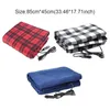 Blankets 12V Electric Blanket Classic Double-side Fleece Portable Car Heating Carpets Warm Heated Mat Warmer Cold Weather