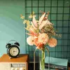 Decorative Flowers Artificial Flower Bouquet Simulation Fake Dandelion Silkartifical Dried Christmas Roses Vasegraveflora Graves