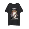 Men's T Shirts 2023 Summer Anime Collectiont T-shirt Casual Short Sleeve Round Neck Printed Cute Cosplay Collection Student