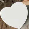 Sublimation blank pearl light pager puzzles heart love shape puzzle hot transfer printing blank consumables child toys gifts FY7451