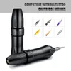 Tattoo Guns Kits Professional Machine Kit Complete Rotary Pen Set Cartridge Needles For Permanent Makeup Beginner Artist