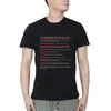 Camisetas masculinas 10 coisas para não dizer uma camiseta de camisa de DJ roupas masculinas para