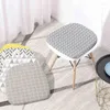 Pillow Nordic Print Sponge Dining Chair Cotton Non-Slip Decor S Comfor Office Living Stool
