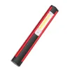 Flashlights facklor Portabla högkvalitativa arbetsljus 1xsmd 16xcob 8xled röd USB-laddningsbar LED med magnetisk