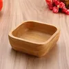 Bowls 2 Pcs Wooden Bowl For Soup Rice Noodles Kids Lunch Box Kitchen Tableware 12.8 X 4.5cm & 11 7cm Retail