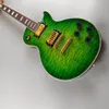 Guitare ￩lectrique personnalis￩e Green Fleur OEM Gol