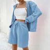 Survêtements pour femmes Thorn Tree femmes 2 pièces ensembles de vêtements col à capuche avant fermeture éclair manteau veste vêtements d'extérieur hauts avec poche short ample