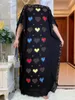 Etniska kläder 2023 senaste ankomst avslappnad och bekväma afrikanska kvinnor våren abaya svart mantel sammet muslimsk klänning dubai islamisk