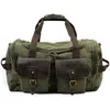 Duffel Bags Cow Leather Vintage Women Heren Grote reistas weekend Casual ontwerper Duffle multifunctioneel lichtgewicht