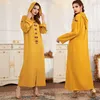 Ubranie etniczne Abaya Islamskie lato 2023 Eid Fashion Kaftan Dress Dubai Turkey Arabski muzułmanin dla kobiet luruxy Diamond Rob