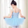 Bühnenkleidung Mädchen Ballett Trikots Tutu Kleid Kind Kinder Tanzen Pettiskirt Kleinkind Gymnastik Trikot Ärmellose Kostüme