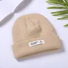 Berretti Cappello lavorato a maglia Berretto caldo per uomo Hip Hop Cappelli invernali Donna Unisex Lettera Bonnet Casual Skullies Berretti Cappellini autunnali