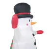 Dekoracje świąteczne 2.4M LED Air Remerble Snowman z Blower Garden Outdoor Els Decor Figur
