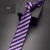 Bow Ties 2023 Arrivals Fashion Designer 6CM Slim Casual Necktie For Men Business Wedding Dot Striped Neck Tie With Gift Box