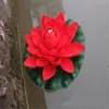 Decorative Flowers 17cm Artificial Floating Lotus Garden Aquarium Pool Happytime Water Lilies