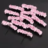 Decorative Flowers & Wreaths 144pcs Mini Petite Paper Artificial Rose Buds DIY Craft Wedding Decor Home Light Pink