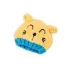 Chapeaux boules de cheveux pompon belle infantile dessin animé ours Bonnet bébé Enfant doux hiver chaud tricoté chapeau enfants Bonnet Casquette Enfant