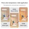 Lampes de table Led lampe de bureau tactile 3 couleurs réglable en continu pliable chambre étude chevet lecture Protection des yeux USB LightsTable