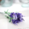 Fiori decorativi Decorazione romantica della Provenza Fiore di lavanda Seta artificiale per la festa nuziale domestica